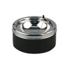 HA Tilt Ashtray Chrome / Black Matt 11 cm 132