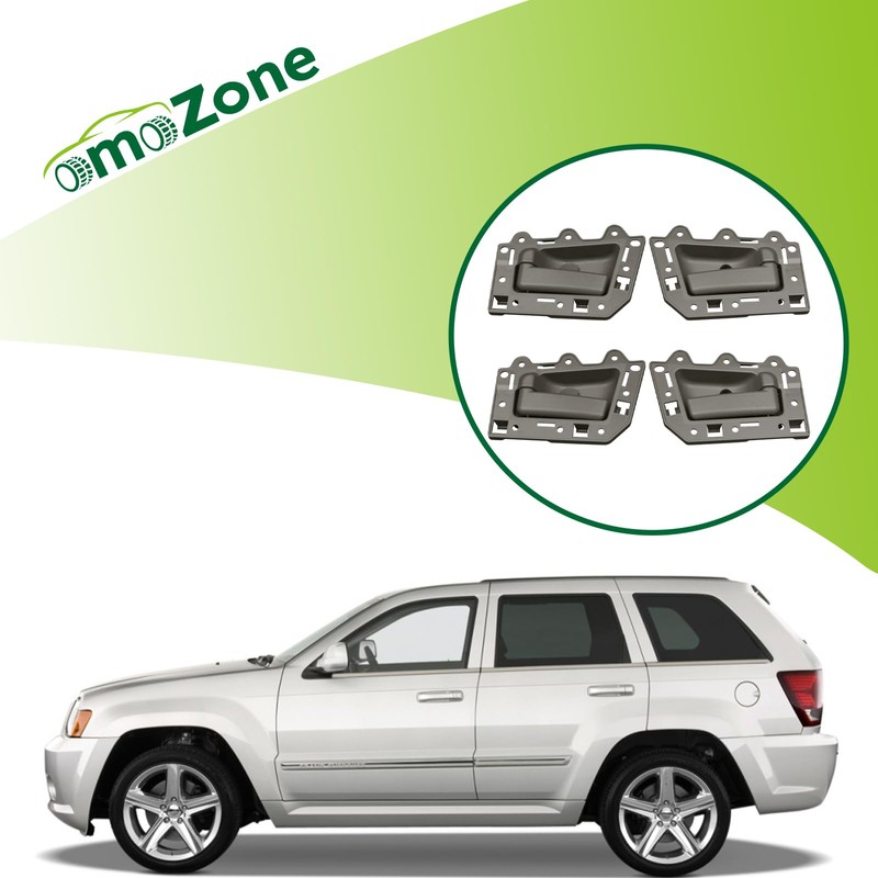 omoZone 4pcs Interior Door Handle Front/Rear Left and Right Side