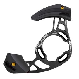 Funn Zippa AM Chain Guide, ISCG05 Interface, BSA Adapter Included, 32T-38T, Mountain Bike Chain Protector (Black)