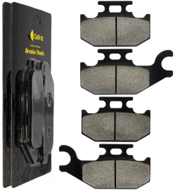 Caltric Brake Pads for Suzuki 750 LTA750 King Quad Axi 2008-2018 Front Brakes