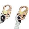 Peakworks Fall Protection Restraint Lanyard with Rope and 2 Snap