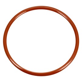 uxcell Silicone O-Ring, 65mm OD, 58mm ID, 3.5mm Width, VMQ Seal Rings Gasket, Red