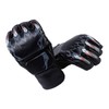 Fighting Gloves Black Tiger Paw Design Thickened Leather Latex Liner
