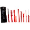 PRO TIP HAIRDRESSING SALON EQUIPMENT TOOL ROLL 6 COMBS &