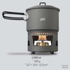 Esbit Spirit Cooking Set with 1500 ml Pot Hard Anodised
