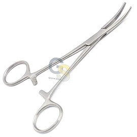 Kelly Surgi Hemostat Forceps 6 1/4 Inches Curved Stainless