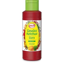 Delicate German Curry Ketchup | German Classic Curry Ketchup Since 1963 | 300 ml | Hela | Germany