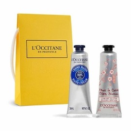 L'Occitane Shea Butter Cherry Hand Cream Duo Gift Set / 록시땅 시어버터 체리 핸드크림 듀오 선물 세트