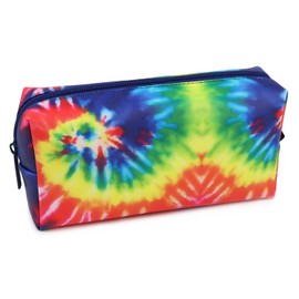 Fashion Stationery Pencil Case for Girls Kids Childrens Tie Dye Primary or Secondary School Supplies Storage Pencil Cases for Teenagers or Gifts Stocking Filler for Birthdays