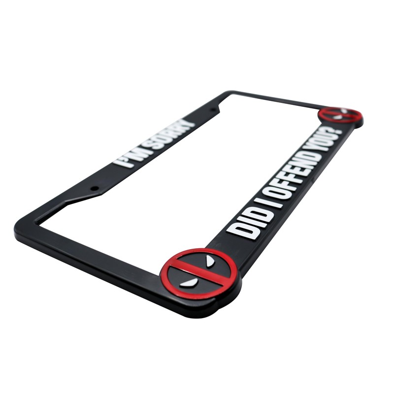 Did I Offend You? for Deadpool License Plate Frame