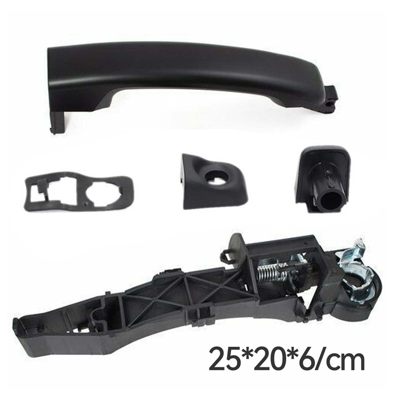 NIYATA Left Side Sliding Exterior Door Handle Holder with Cable