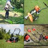 LONGHAO 2 x Handle Knob Nut Screw Universal Lawnmower Handle