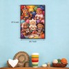 Knitting Bear Family Jigsaw Puzzle for Adults 1000 Pieces Cartoon
