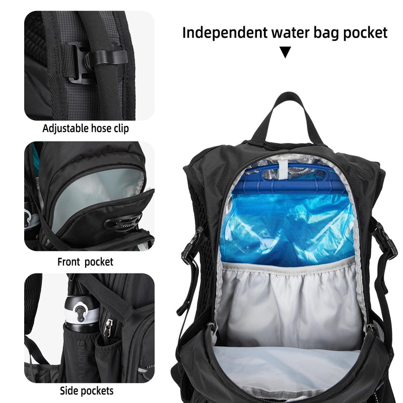 Hydration Backpack, Lightweight Water Backpack for Hiking with 3L Leak