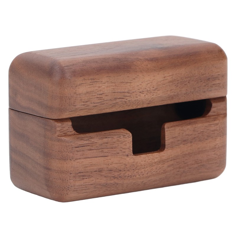 Case for WF 1000XM5 Walnut Wood Handcrafted Fall and Bump