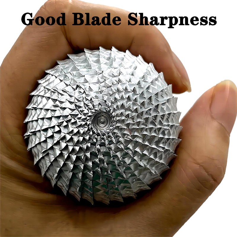 KEWAYO Carbon Steel Sphere Rotary Burr - 10mm Shank, Ideal