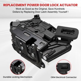 SYERAL Front Right Door Lock Actuator w/Motor 5K1837016E Door Latch Compatible with 2012-2021 Volkswagen Atlas Cross Sport Beetle e-Golf Golf GTI Jetta Passat Tiguan