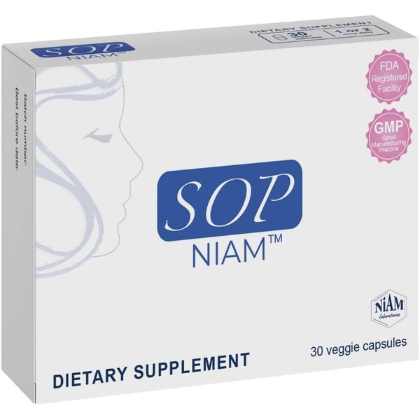 SOP NIAM - Complemento alimenticio con D-Chiro Inositol, vitaminas y