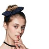 Carede Solid Bow Headbands for Women Twist Knot Headbands Wired