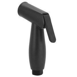 ABS Bidet Sprayer Head Nozzle Matte Black, Handheld Bidet Sprayer for Toilet with Ergonomic Handle, Universal G1/2in Thread Connection