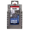 kwb Silver Star HSS-G Metal Drill Bit Set - 19-Piece