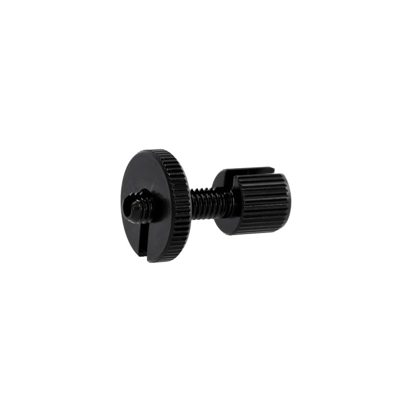 Adjusting Screw Black Anodised for Bowden Cable, M6 x 22,