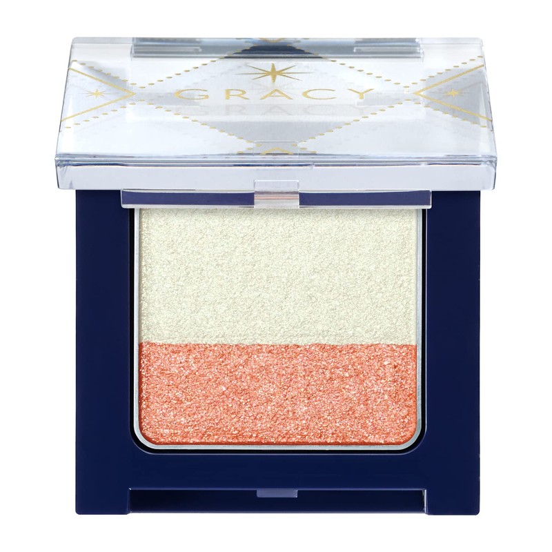 Integrate Gracie Finger Paint Gradient Eyeshadow, OR1, Mint Orange, 0.08