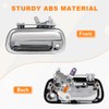 JDMON Chrome Tailgate Door Handle Replacement for Toyota Tundra 2000-2006
