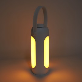 Folding LED Camping Lantern Flashlight 10000mAh USB Rechargeable Collapsible IP54 Waterproof Hanging Tent Light Maximum Battery Life 180H White