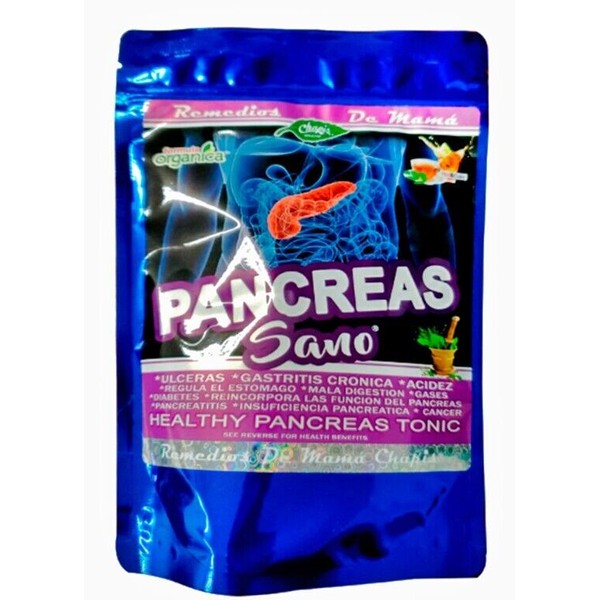 CHAPIS PANCREAS SANO, HEALTY PANCREAS TONIC, Net. 3.5 oz