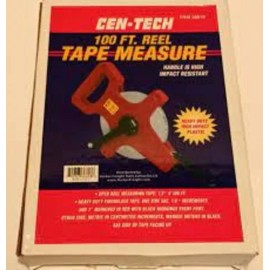 Pittsburgh 100 Ft. X 1/2 In. Open Reel Measuring Tape (USA SELLER) SALE !!!!!!!!!!