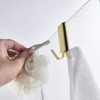 Double Hooks for Glass Shower Door, Towel Hooks Over The