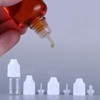 OHEETU 50 Pcs 10ml Clear Plastic Squeezable Dropper Bottles Empty