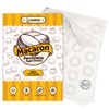 Katbite 100 Macaron Parchment Sheets Template Baking, Cookie Parchment, Printed