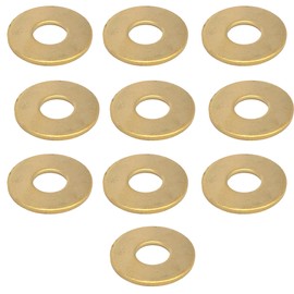 M6 x 18mm Brass Penny Washers DIN9021 (Pack of 10)