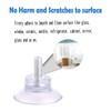 KINMAD 10 Pcs M8x13mm Rubber Strong Suction Cup Screw with