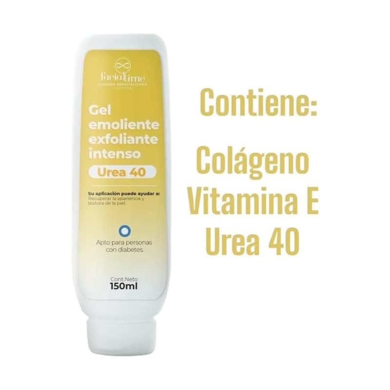 Gen?rico Kit de 3 Urea 40 Facial Time con Vitamina