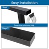 Muzata HT10 HT14 Stainless Steel Flat Handrail Accessories - 2Pack