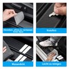 FT FUNTOR 9 x carbon fibre patterned car door sill