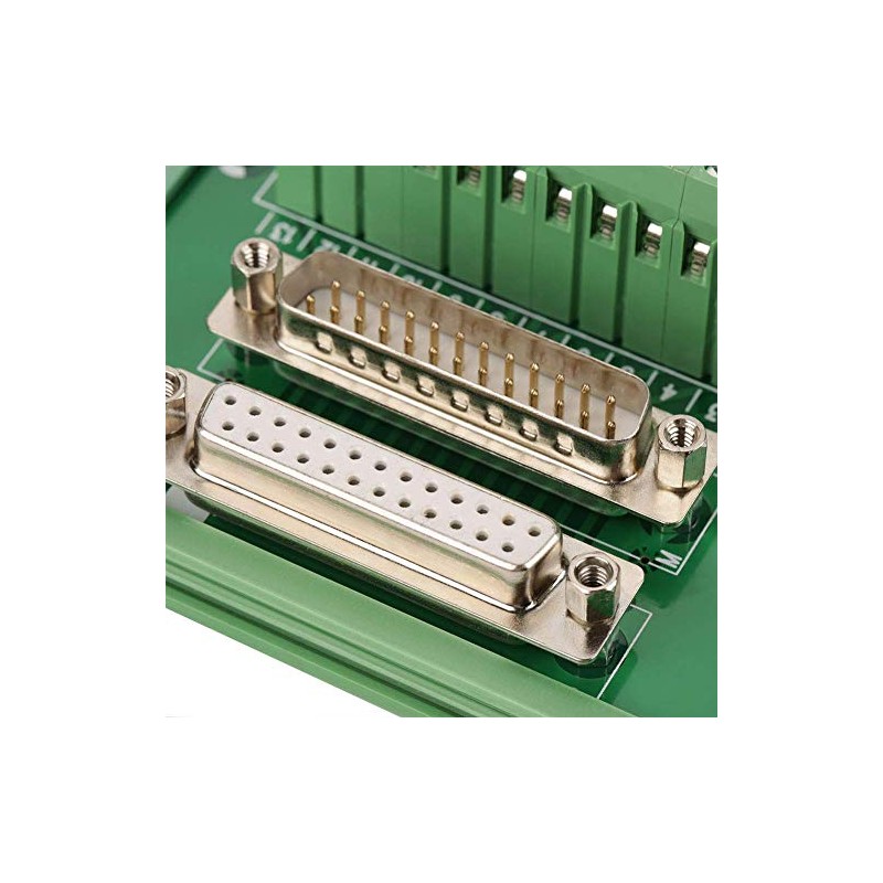 DB25 D-Sub Pin Header Female Header, PLC Breakout Card Board