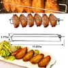Chicken Wing BBQ Fork 4 Pack, Wing Rails for Grilling