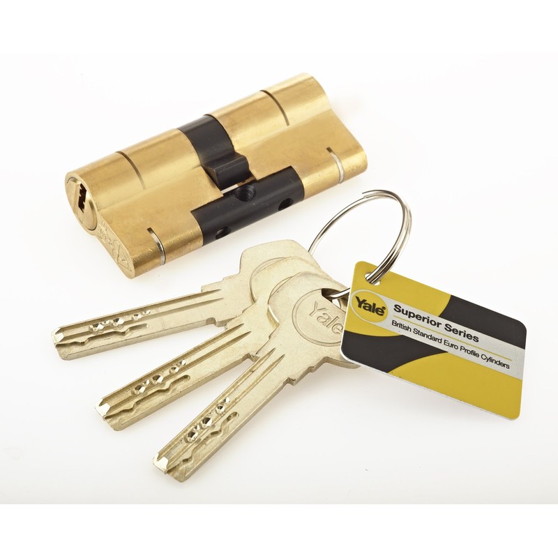 Yale Superior BS TS007 1* Anti Snap Euro Cylinder 35/35