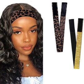Lace Melting Band,Elastic Bands For Wig Edges ,Lace Melting Band With Adjustable Velcr,Lace Band For Wig Install, Wig Bands For Keeping Wigs In Flace, Wig Headband, Lace Band, Edge Wrap To Lay Edges, Wig Accessories for Salon, Wigs Supplies, Salon Melt B