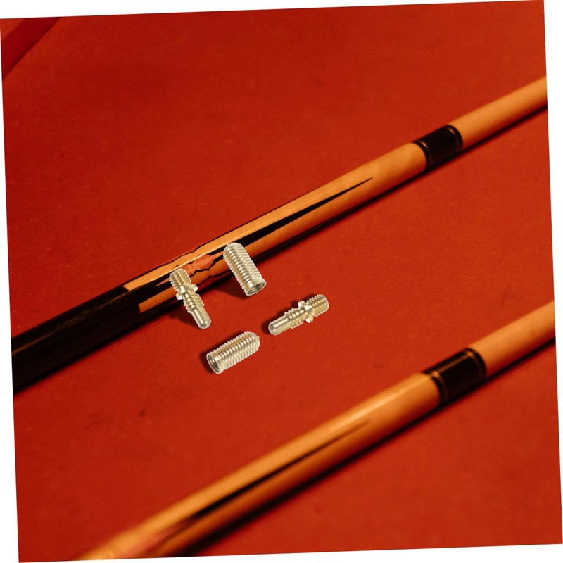 KONTONTY Billiard Stick Replacement Parts Pool Extension Screws Joints Kit