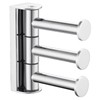 Angle Simple Swivel Hook Polished Chrome, SUS 304 Stainless Steel