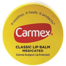 Carmex - Tarro de bálsamo labial agrietado, 0.25 oz