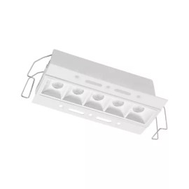 Aurolighting Luminario Downlight De Empotrar En Techo 3000k Ait6230b