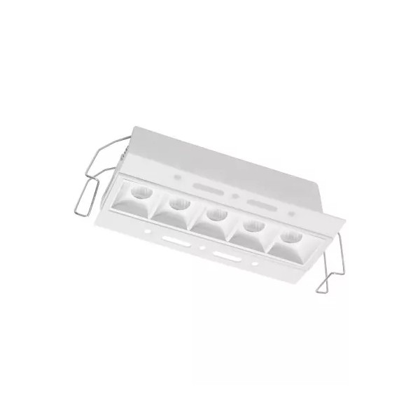 Aurolighting Luminario Downlight De Empotrar En Techo 3000k Ait6230b