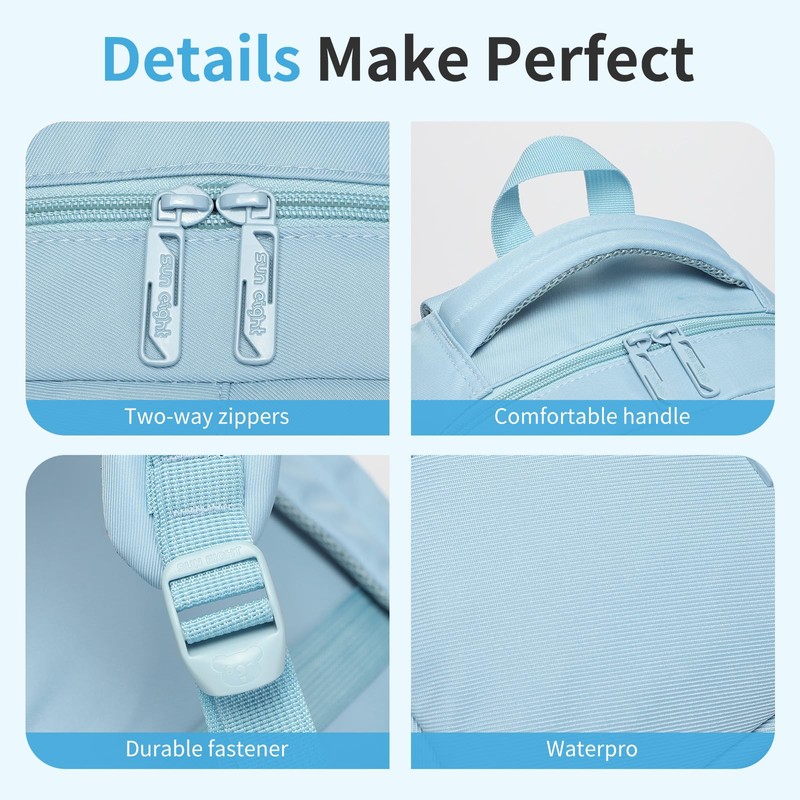 SUN EIGHT 35L Waterproof School Backpack for College,Girly Backpack Lightweight