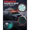 406D Rooftop Emergency Strobe Light Bar 102 LED Red White